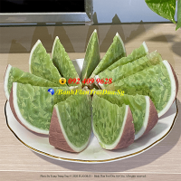 Vietnamese Green Tea Coconut Jelly Flan Cake